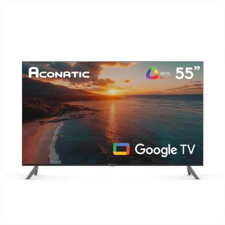 คิวแอลอีดีทีวี ทีวี Aconatic 55 นิ้ว Google ทีวี 4K 55QS1000AN (รับประกัน 3 ปี)_1